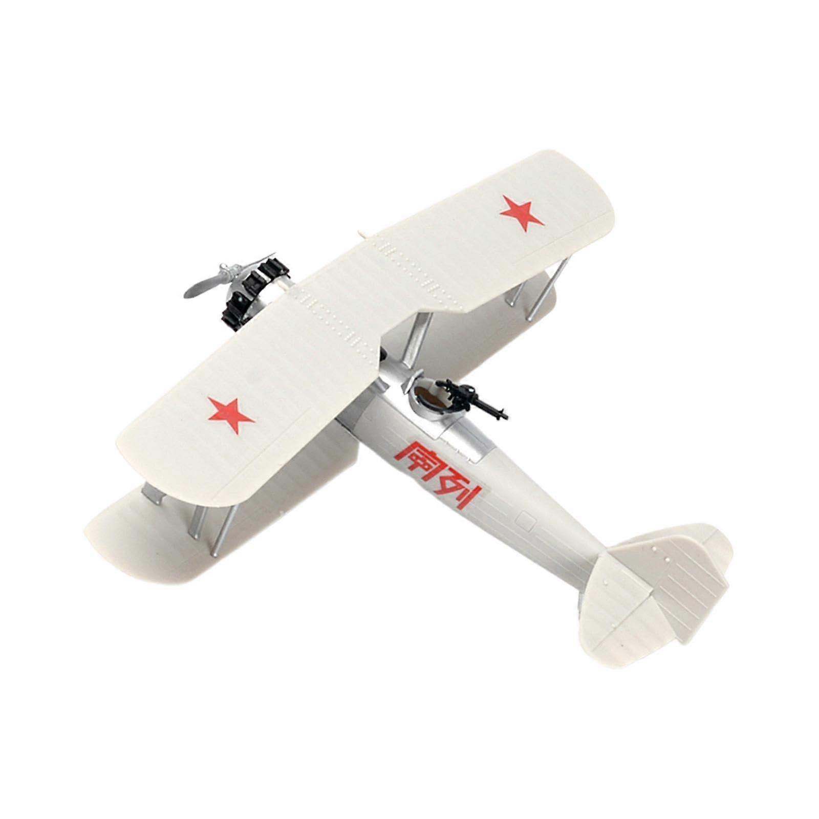 1:48 Fighter Plane Kits 3D Puzzle Educational Desk Decoration Aircraft Model DIY Airplane Light Grey Lightgrey