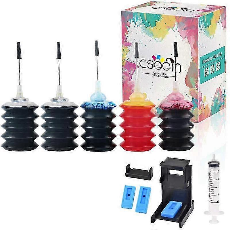 Universal Refill Black Compatible Dye Ink for Certain Brands Printers All Inkjet