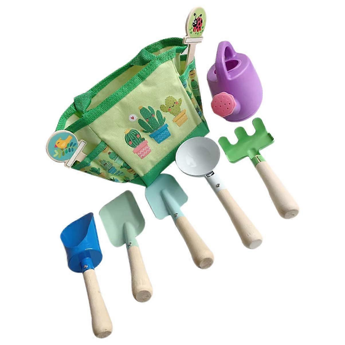 Garden Tool Set for Kids – Adjustable Watering Can and Tools for Indoor/Outdoor Play, Ideal for Boys Ages 3+