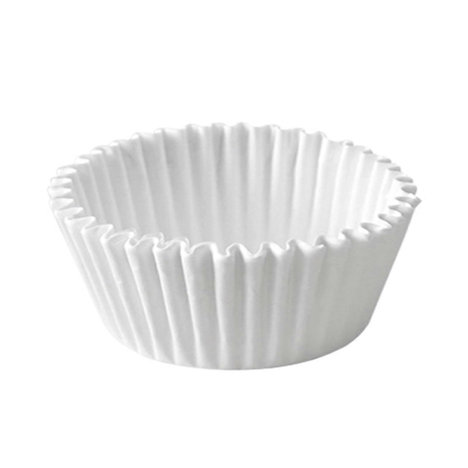Muffin Cases Food Grade Waterproof Oilproof Mini Cupcake Liners 50 Pack Non White Baking Tool Kitchen Utensil XL