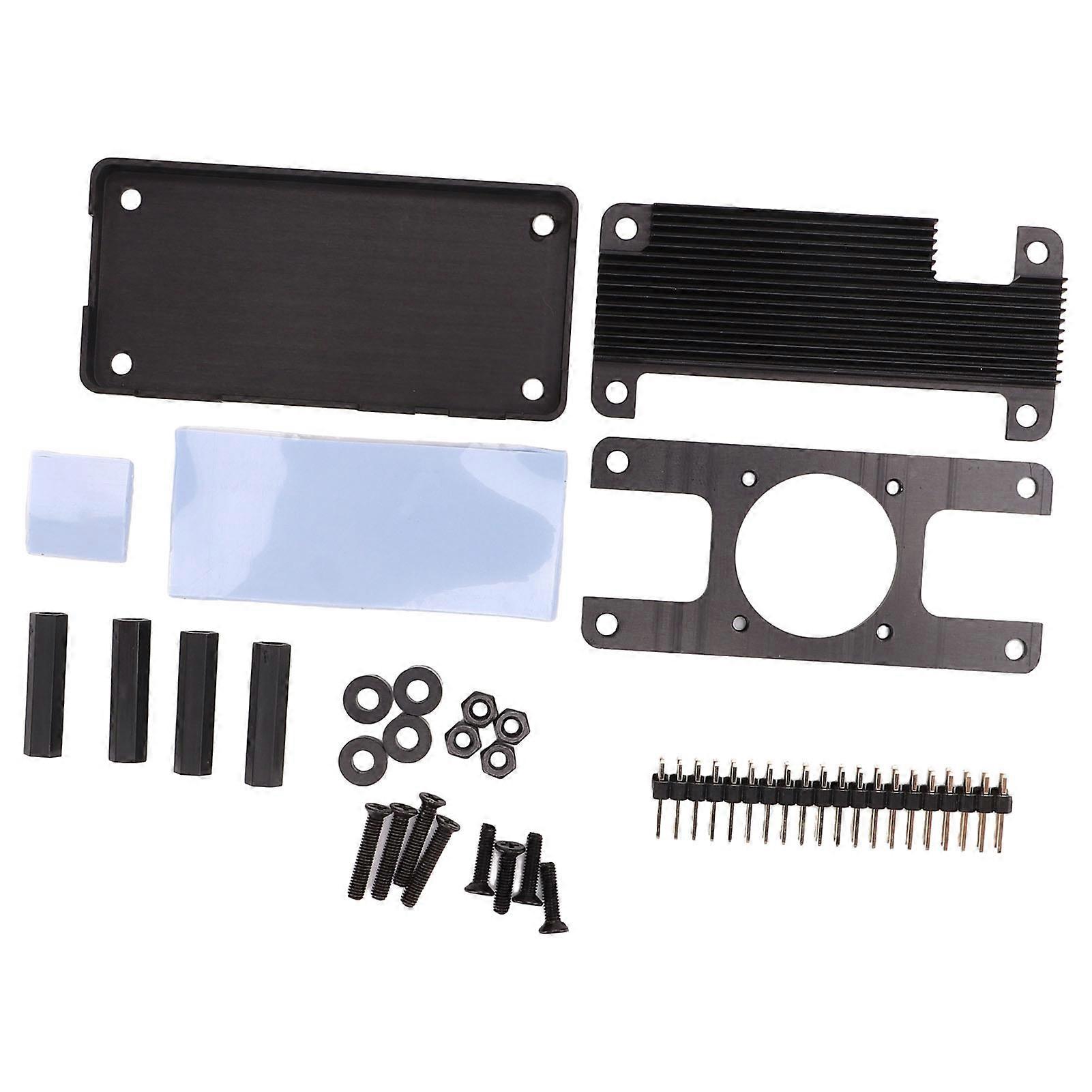 Passive Cooling Case Fast Heat Conduction Aluminum Alloy Small Size Passive Cooling Enclosure Colorful Pin Header