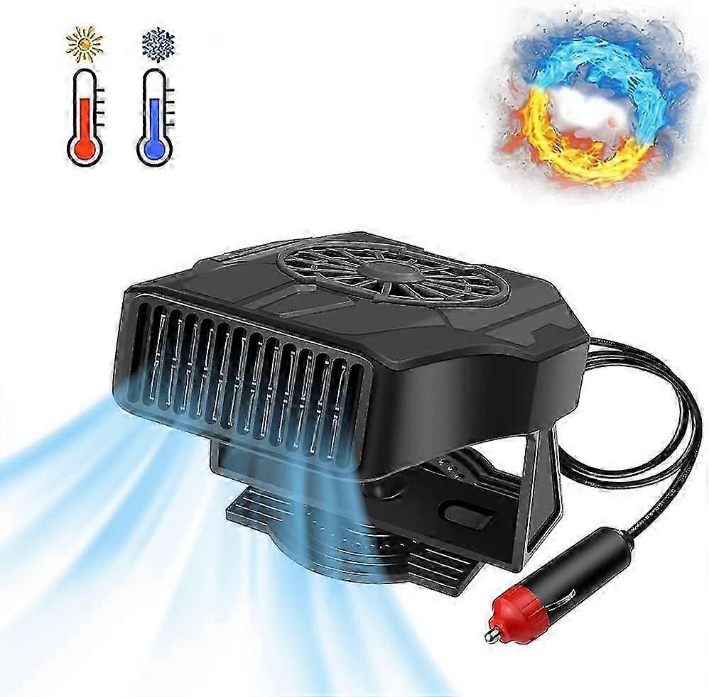 2 in 1 Car Cabin Heater and Heated Fan Function suitable for Various Vehicles