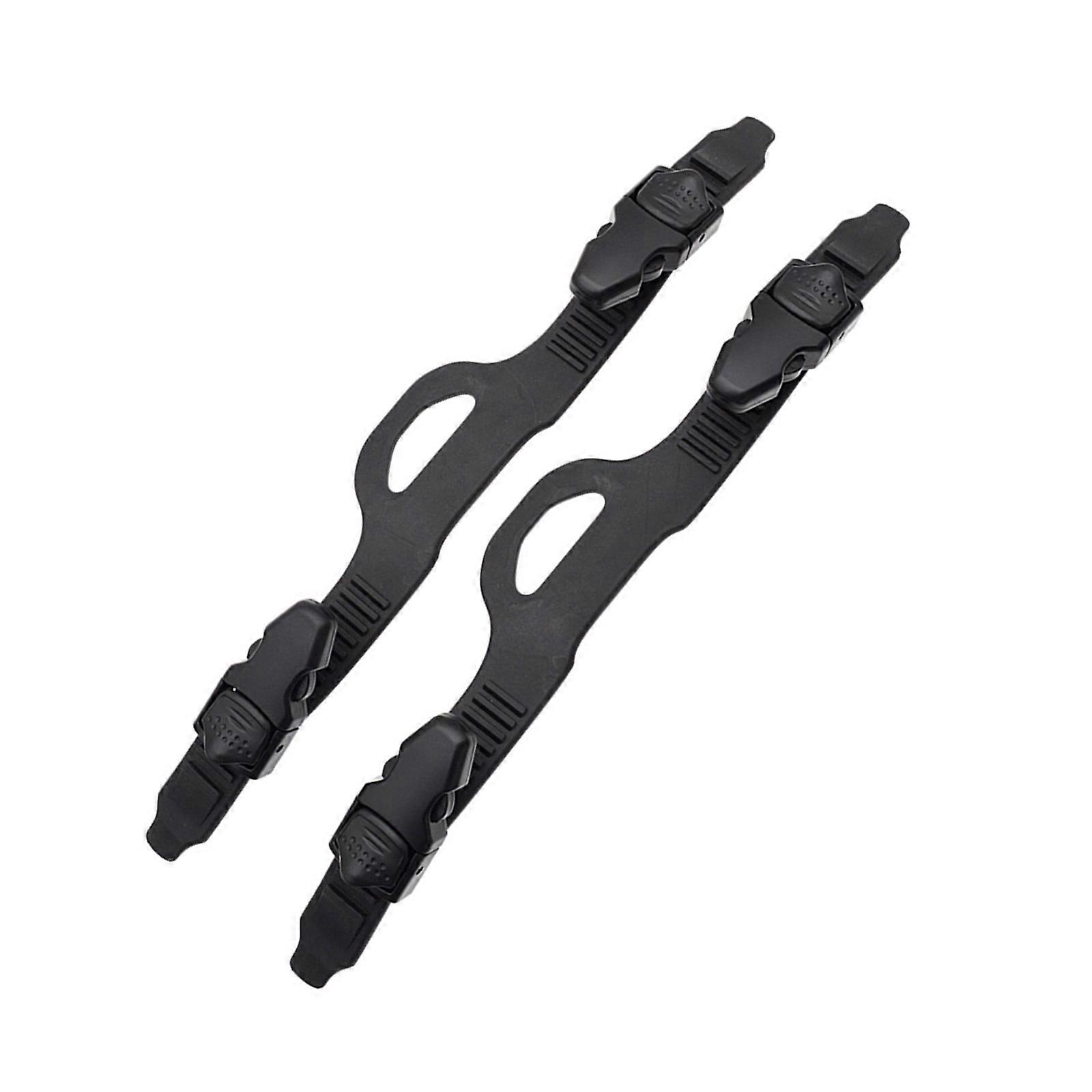 Λαστιχένιες ανταλλακτικές ιμάντες πτερυγίων κατάδυσης ρυθμιζόμενου μήκους Πόρπες γρήγορης απελευθέρωσης που ενισχύουν την άνεση για υποβρύχια δραστηριότητα S