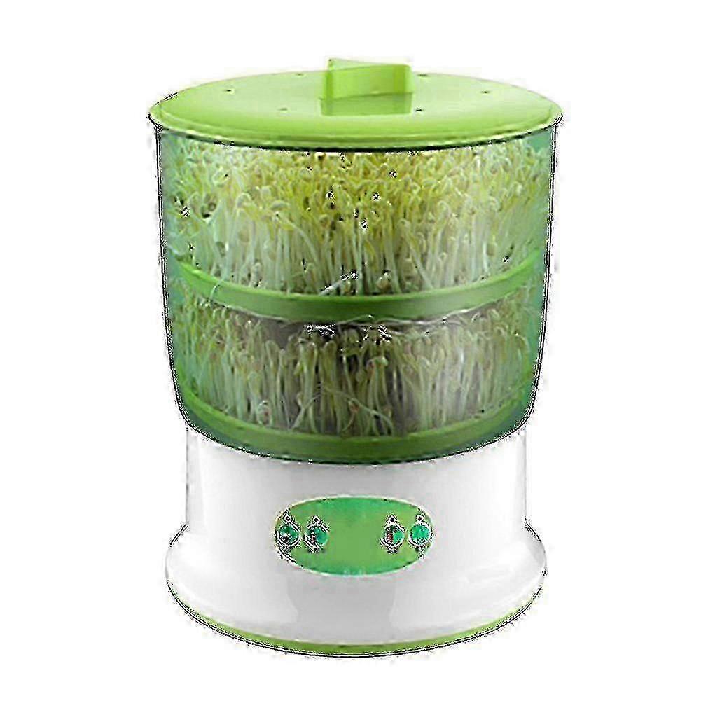 Germination sprouter machine for organic bean sprouts system