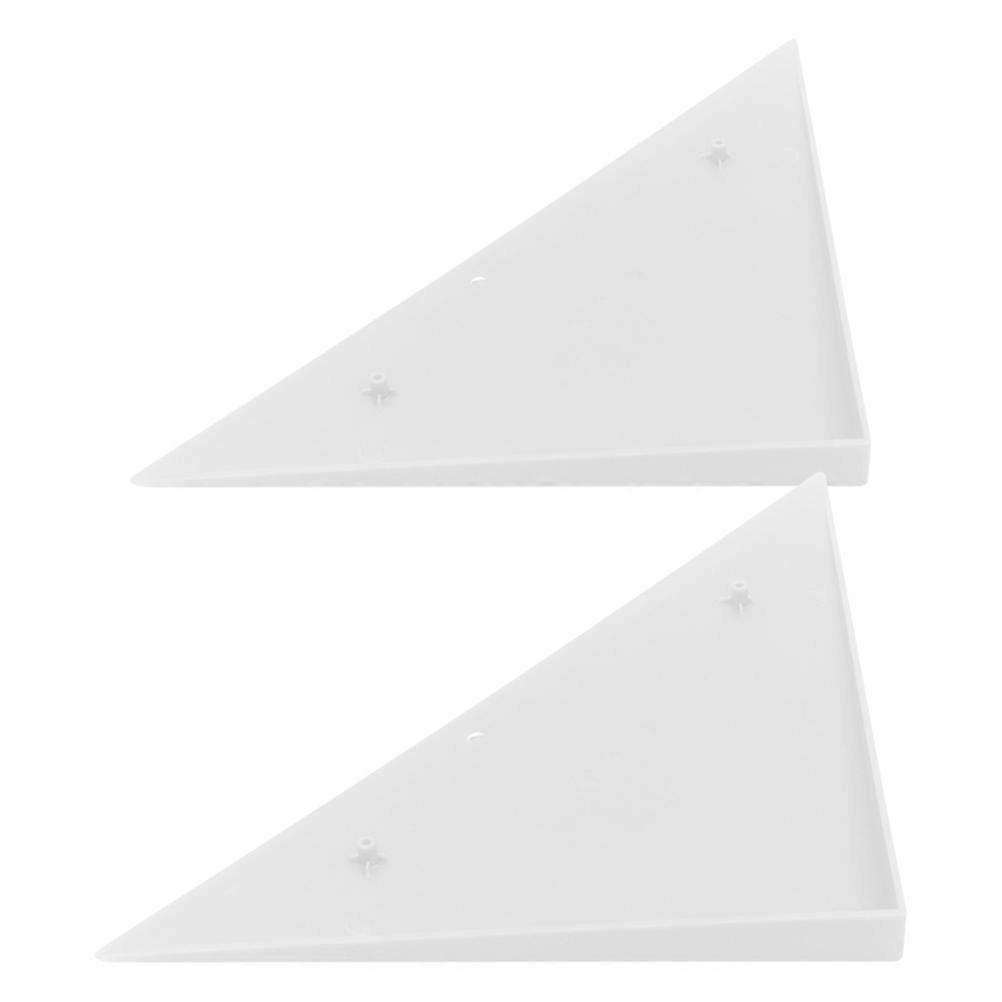 2PCS Triangle Guards for Foosball Table Corner Protectors Plastic Edge Covers for Home and Office Use