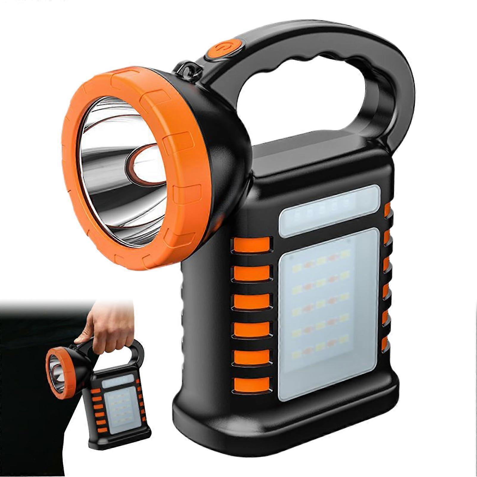 Solar Camping Lights Rechargeable Work Light for Construction, Workshop, Home, Garden