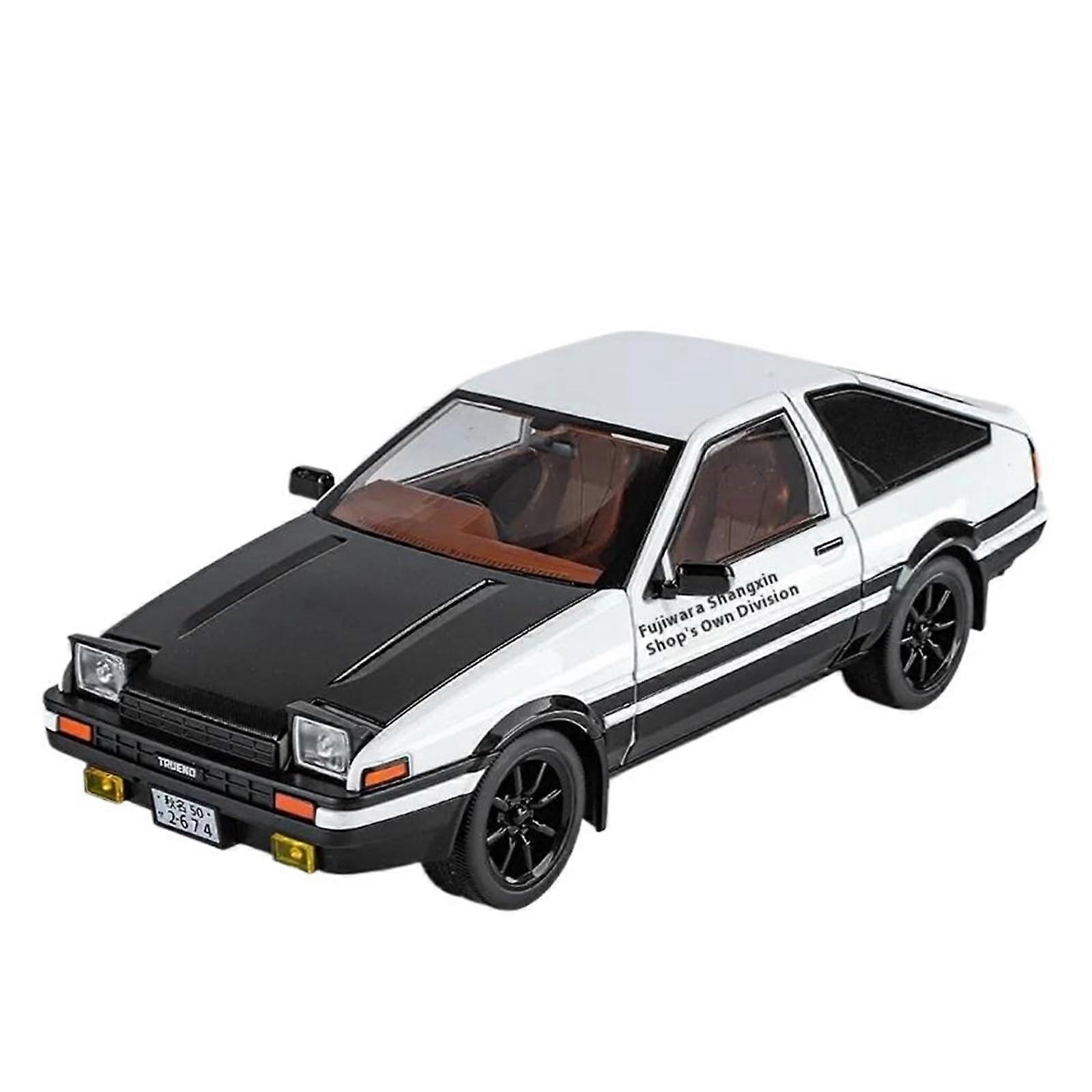 1:18 Scale Accurate Model Car for Toyota AE86 Zinc Alloy Casting Scale Auto Model Simulation Metal Ornaments Decoration Diecast Vehicle