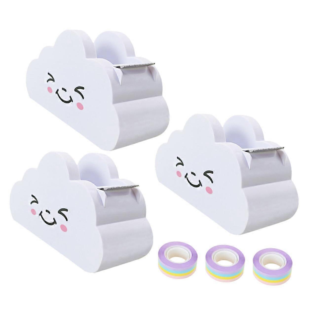 Practical adhesive tape cutting design Lightweight dispensers for home desks, school, and crafting