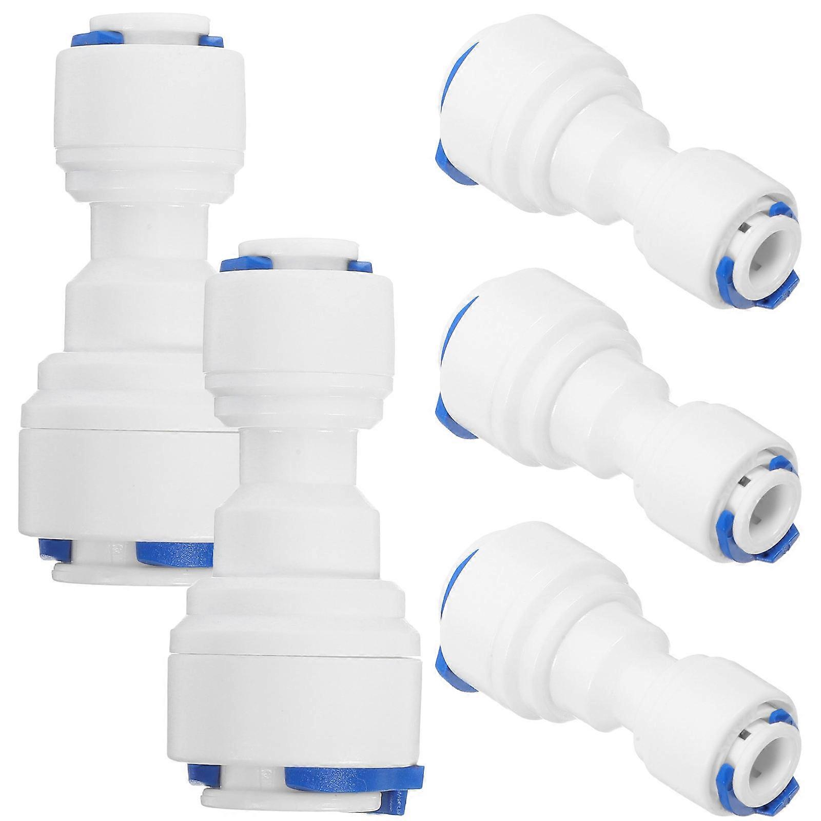 5pcs Quick Connect Water Purifier Tube Fittings for Filter Systems – Durable Accessories for Reverse Osmosis and Direct Drinking Machines