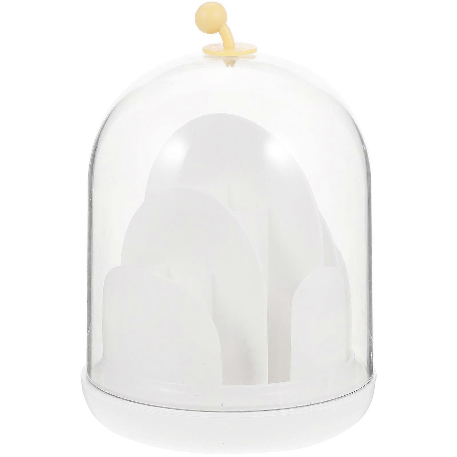 Cosmetics Container Lipstick Storage Holder Rotatable Design For Home Use 18x14cm 1Piece