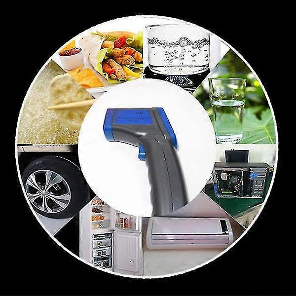 Digital ST + 600 Infrarot-Thermometer-Temperaturpistole