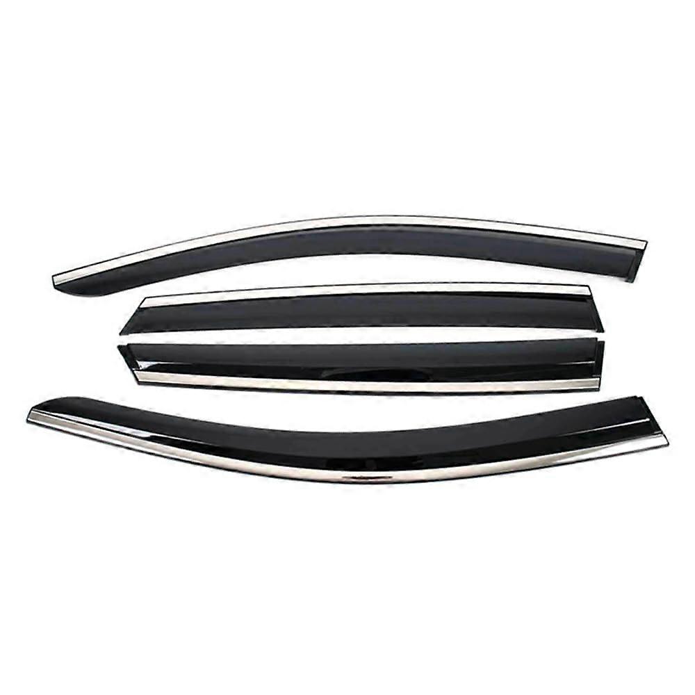 Auto window deflectors for Cadillac ATSL 2014, stickon air deflectors rain guards wind deflectors.