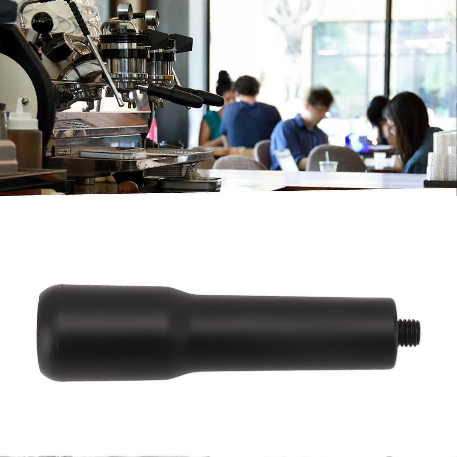 Black Coffee Machine Portafilter Handle M10 Thread Practical Safe ABS Coffee Filter Portafilter Handle 