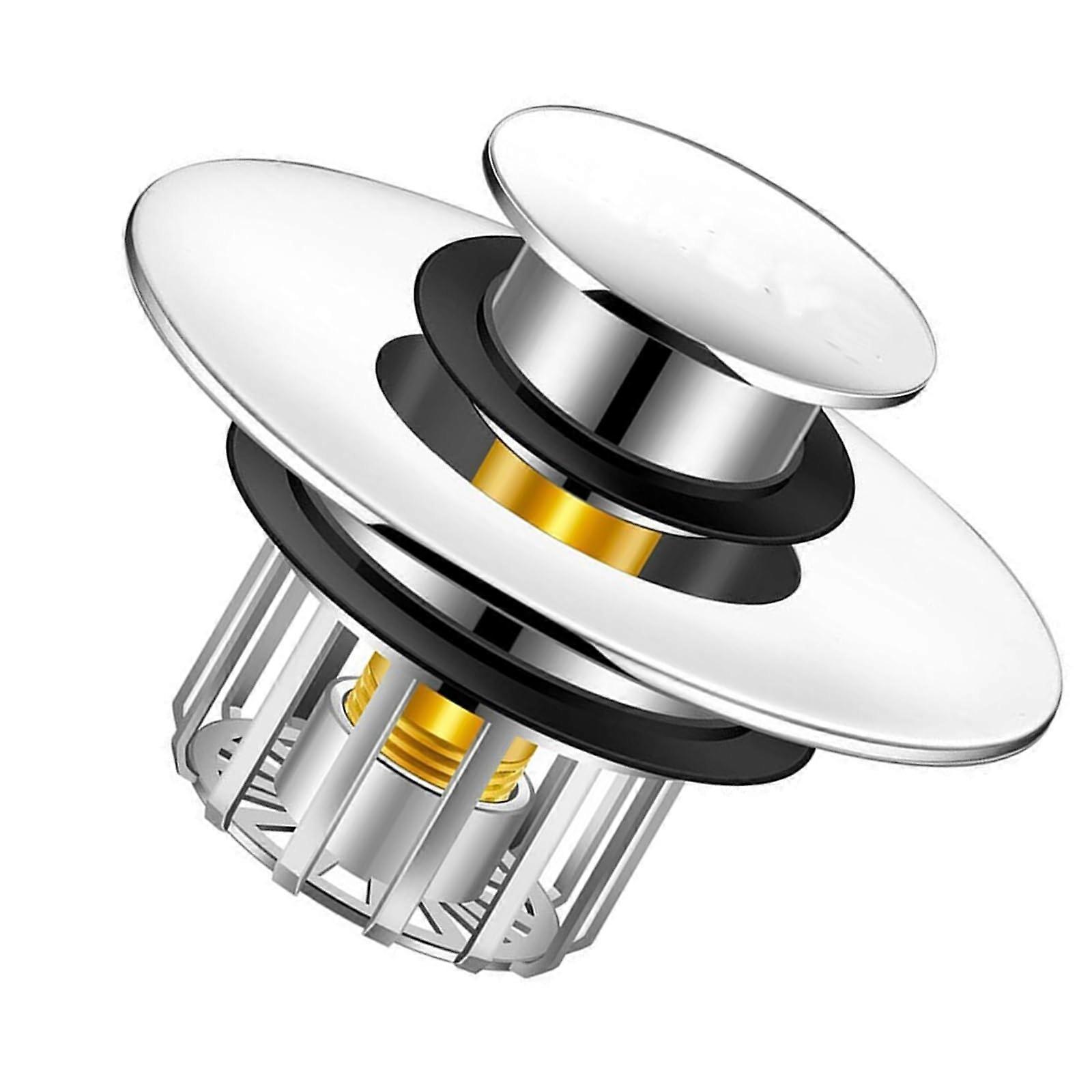 Reversible Bathtub Drain Stopper Model A – Advanced Flexible Drain Snake for Bathroom Use, General Popups and Accessories