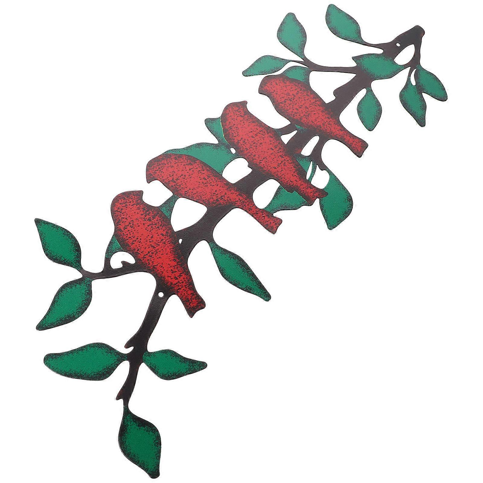 Nature Inspired Wall Decor Of Flying Birds Designed For Home And Garden Spaces With A Size Of 40x13cm 1Pcs