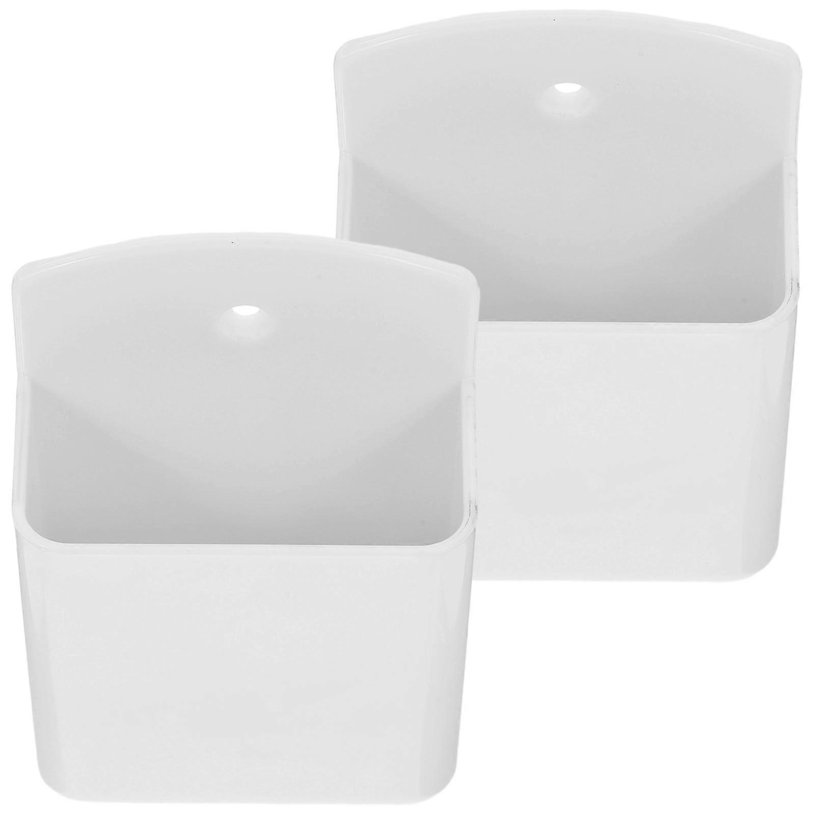 2pcs Remote Control Wall Mount Organizer Remote Holder Remote Controller Storage