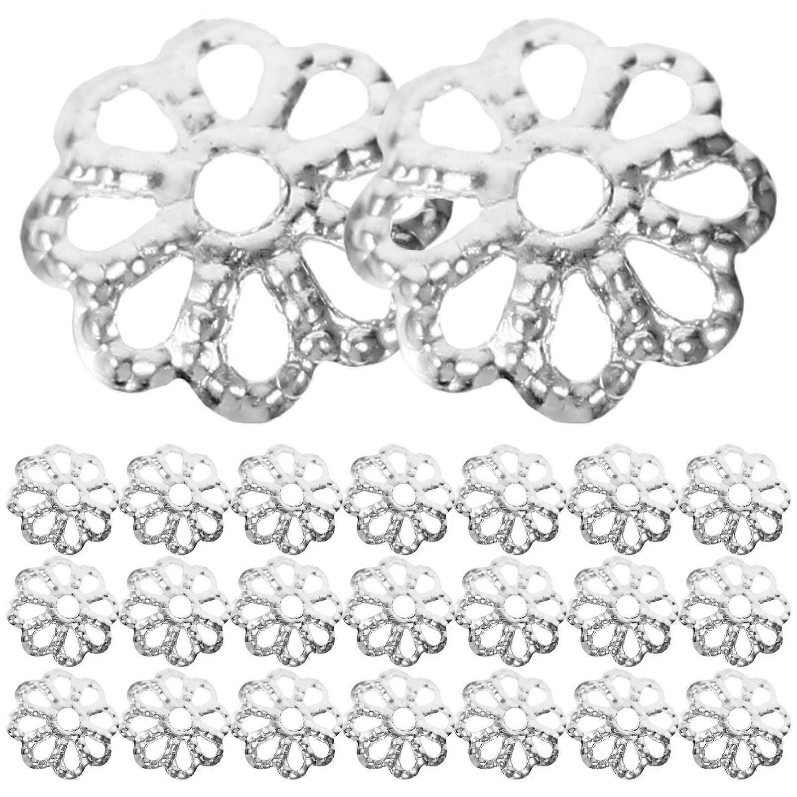 Flower Shape Bead Caps 1200pcs – Durable Spacer Beads for DIY Jewelry Making, Bracelets & Crafts – Unique Creative Design Idea