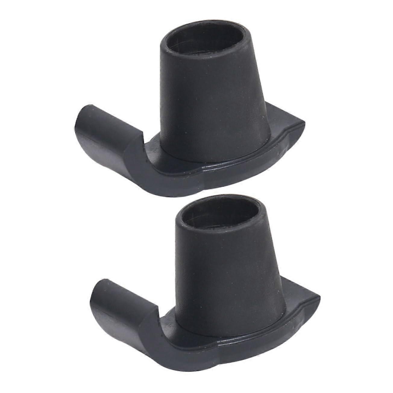 NonSlip Sledge Feet for Walking Aid, 2 Pieces Black Ref: 1565