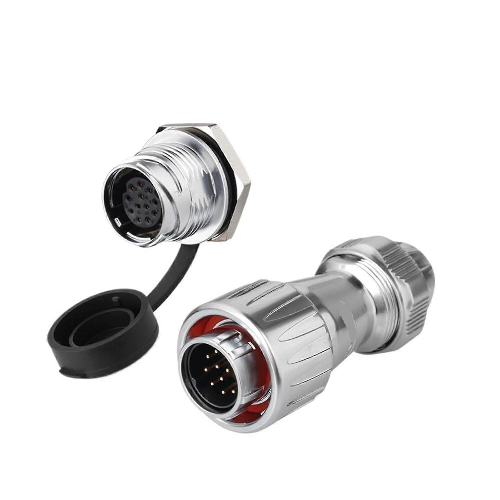 DZ20 Aviation Plug Metal Power Connector, 12 Core And Other Core Sizes, Industrial Equipment Connection