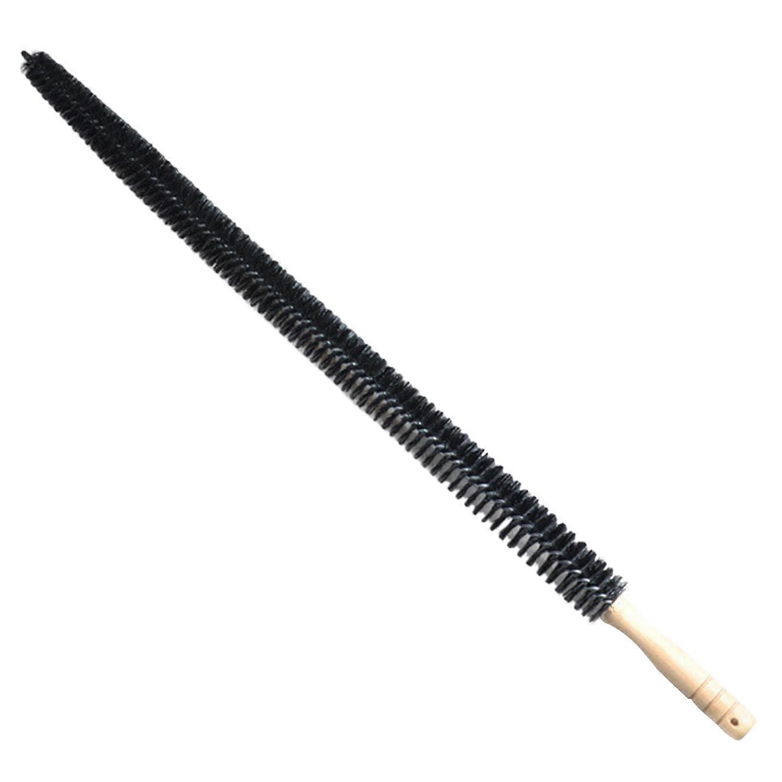 Dryer Vent Cleaner Lint Brush with Wood Handle for Thorough Cleaning of Clothes Dryer Vents and Drain Pipes