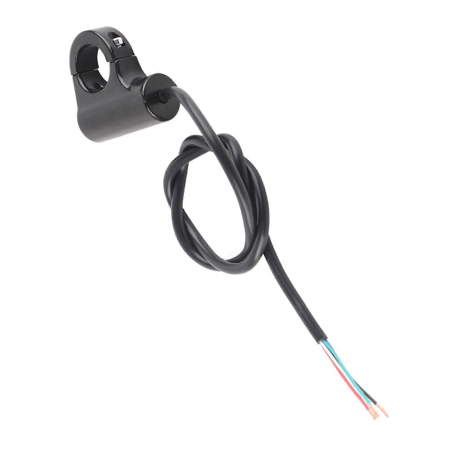 22mm Motorcycle Handlebar Mount Switch Push Button Headlight Brake Fog Lights ON/OFF Model A Blue Ray Version