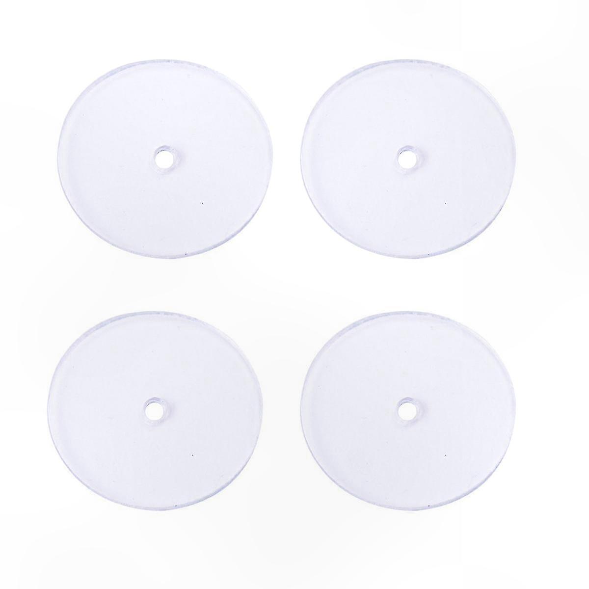 80 Pcs Transparent Earring Stoppers with Pads for Secure Fit