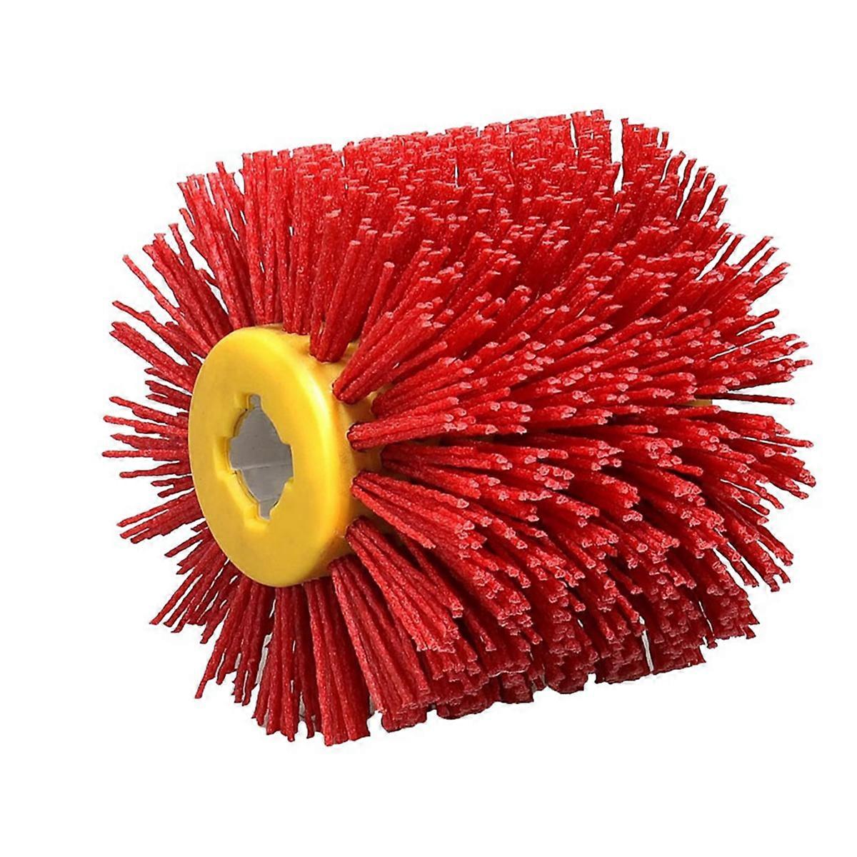 80 Grit Drawing Wheel Drum, Conditioning Tool Drum,4.7In X 4In Burnishing Polishing Drum for Remova
