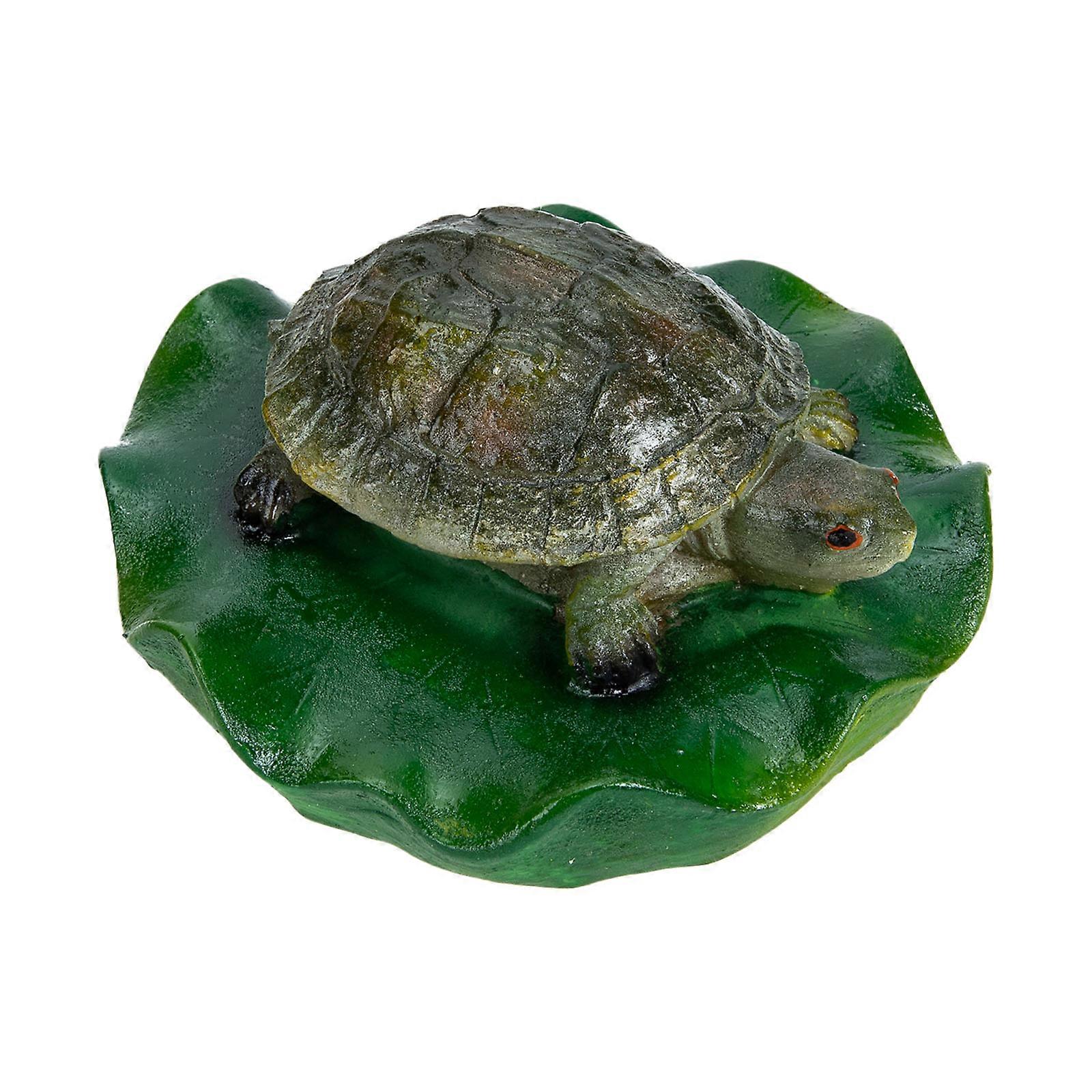 Floating Pond Decor, Resin Turtle for Garden and Outdoor Space
