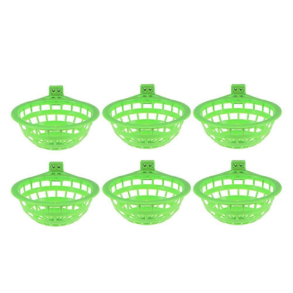 FRCOLOR 6pcs Bird Nesting Bowls for Pigeon Breeding Hatching Cockatiels and Small Parrots Nest Bed and Egg Nest
