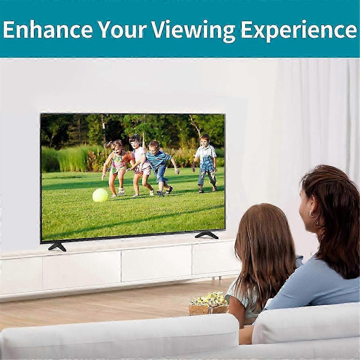 49、50、55インチテレビ用の交換用テレビスタンド脚-フラットスクリーンテレビ取り付け用の耐久性のある調整可能なサポート脚