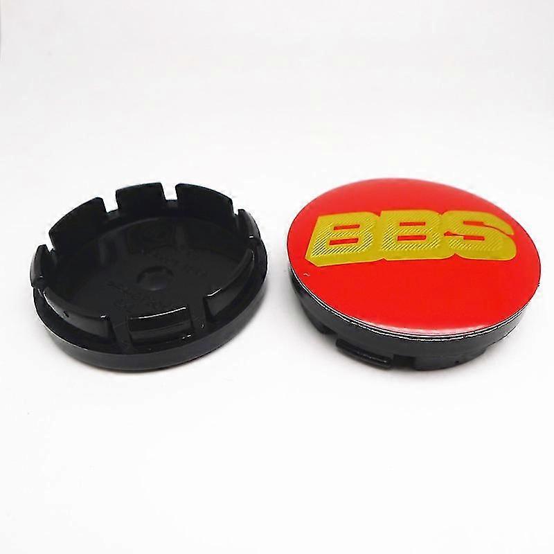 4pcs 56mm For Bbs Car Wheel Center Hub Cap Covers Emblem Badge Hub Styling