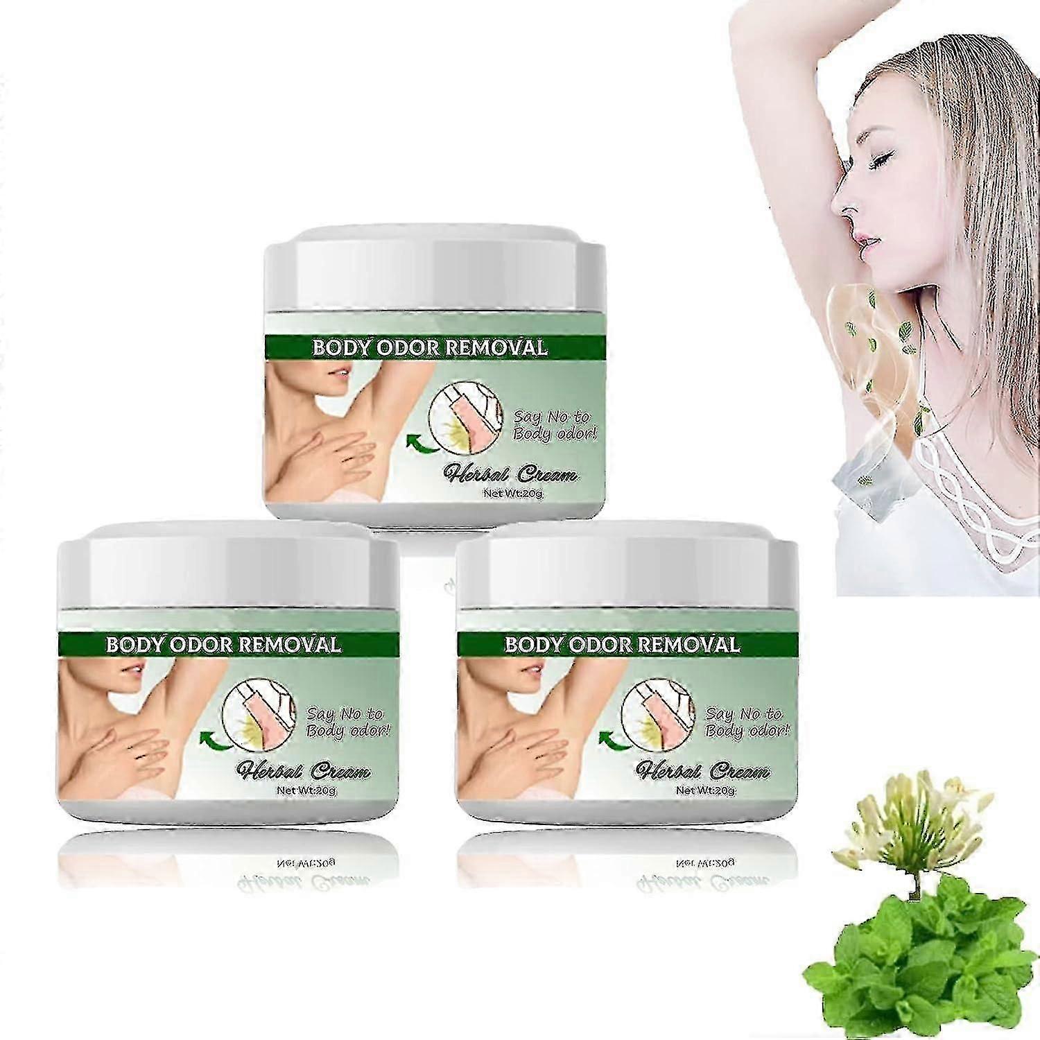Creme de odor para cuidados com as axilas, Creme de odor para cuidados com as axilas Odor, Creme para Odor para Axilas Creme Removedor de Odor Corporal