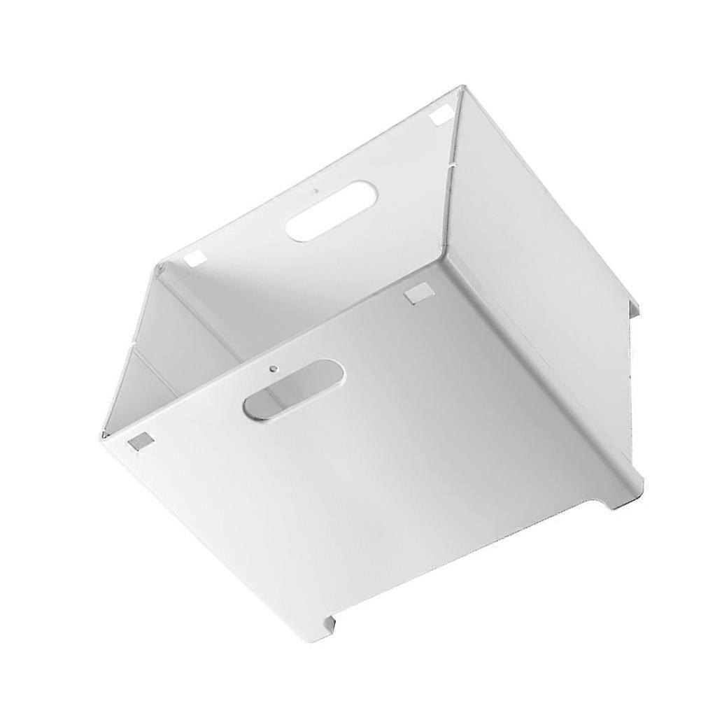 Dirty Laundry Basket Plastic Laundry Basket Laundry Room White Wall Mountable 1Pack