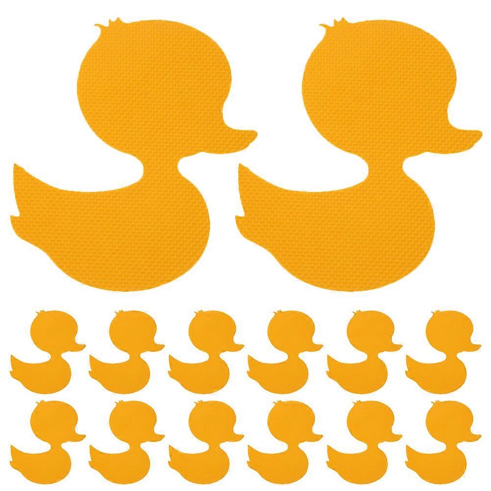 30Pcs Cute Duck Bathtub Anti Slip Stickers For Children Designed For Wet Surfaces And Shower Floors Anti-Slip Safety