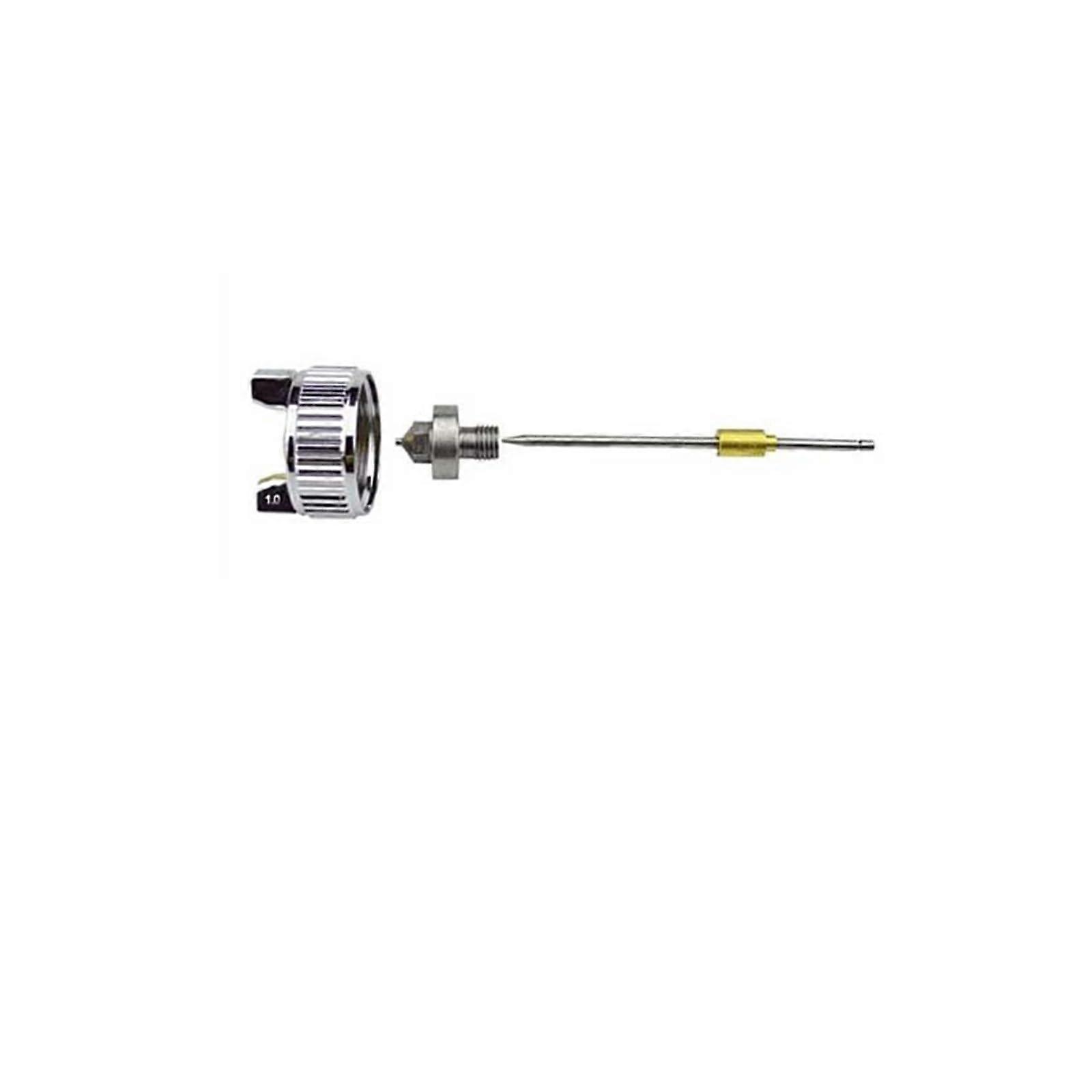 Spray Gun Mini 0.8 mm/1.0 mm Nozzle for Car Painting, High Atomization Airbrush Pneumatic Tool for Home Use 1.0 mm Model