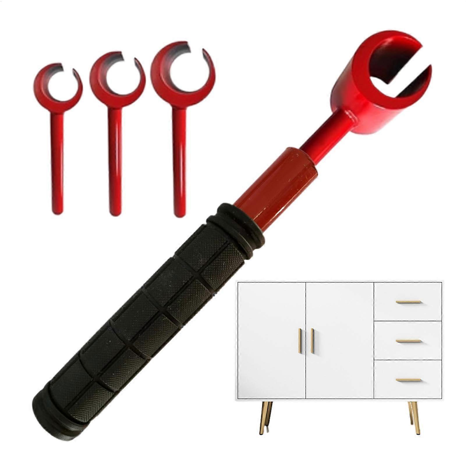 Hinge Adjustment Tool, Durable 25.4 x 4.9 cm Door Alignment Key, Portable Adjustable Hinge Calibration for Cabinets and Doors
