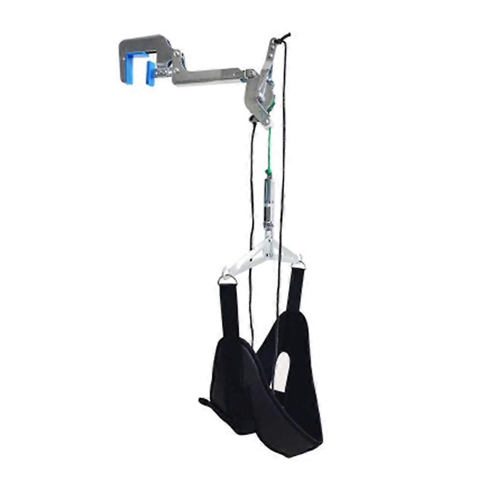Cervical Traction Device for Door Hanging, Portable Neck Traction Frame for Pain Relief and Correcting Cervical Spine Alignment