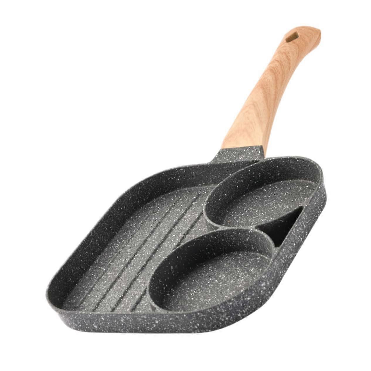 Non-Stick Frying Pan with Lid 12-Inch Large Breakfast and Steak Cooking Pot Easy to Use Durable Kitchen Cookware