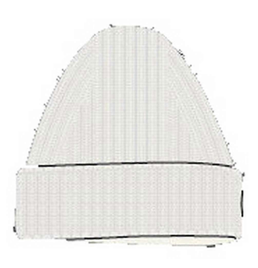 Falke Pure Lambswool Ribbed Beanie - Off White