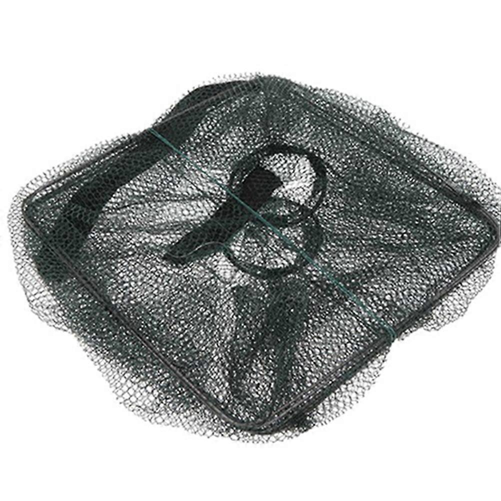 Portable Retractable Fish Shrimp Cage Net 45x22x20cm Mesh Trap