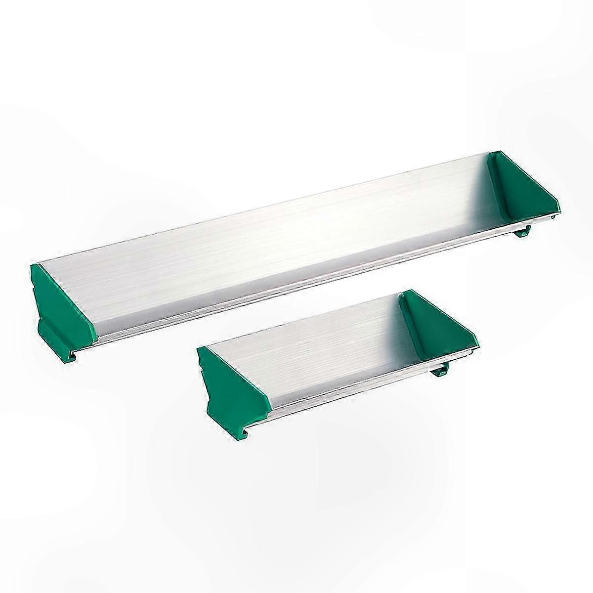 2 peças de 6 polegadas e 16 polegadas, ferramenta de revestimento de emulsão de alumínio de borda dupla para serigrafia