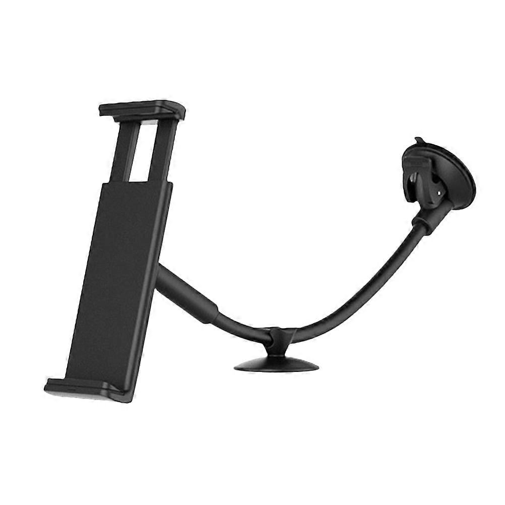 Car Phone Holder with Suction Cup, Adjustable Long Pole Tablet Stand Compatible with All Smartphones and Tablets, Durable Design for Easy Installation