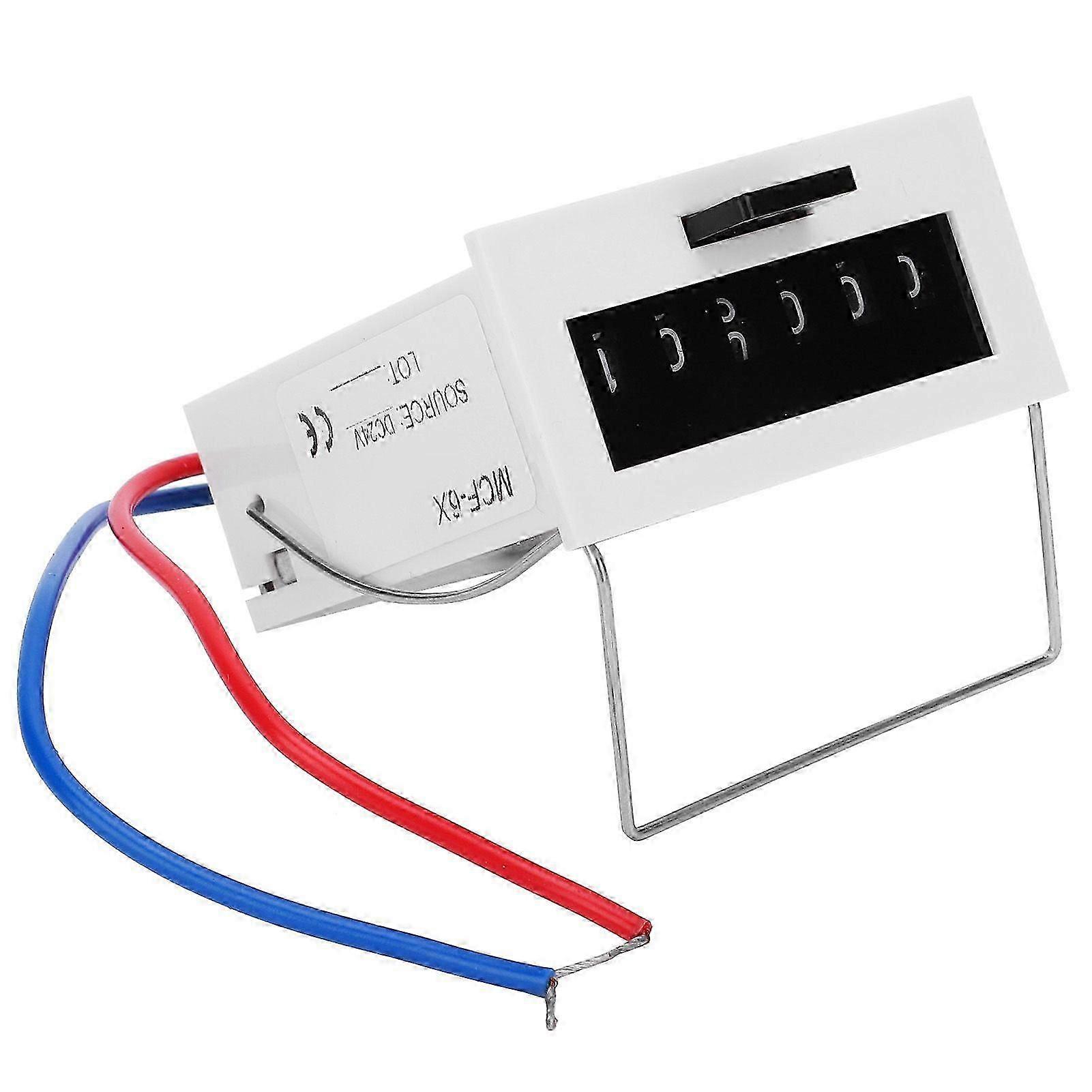 MCF6X Electromagnetic Pulse Counter 0999999 Counting Range Industrial Supplies DC24V