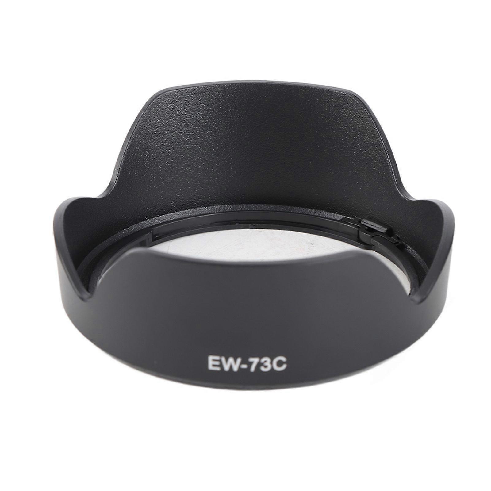 EW73C Quality Portable Plastic Camera Lens Hood Shade for EF S 1018mm F4.55.6 IS STM