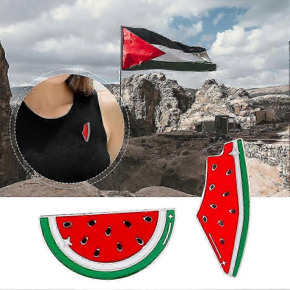 Esmalte Sandía Pin Libre Palestina