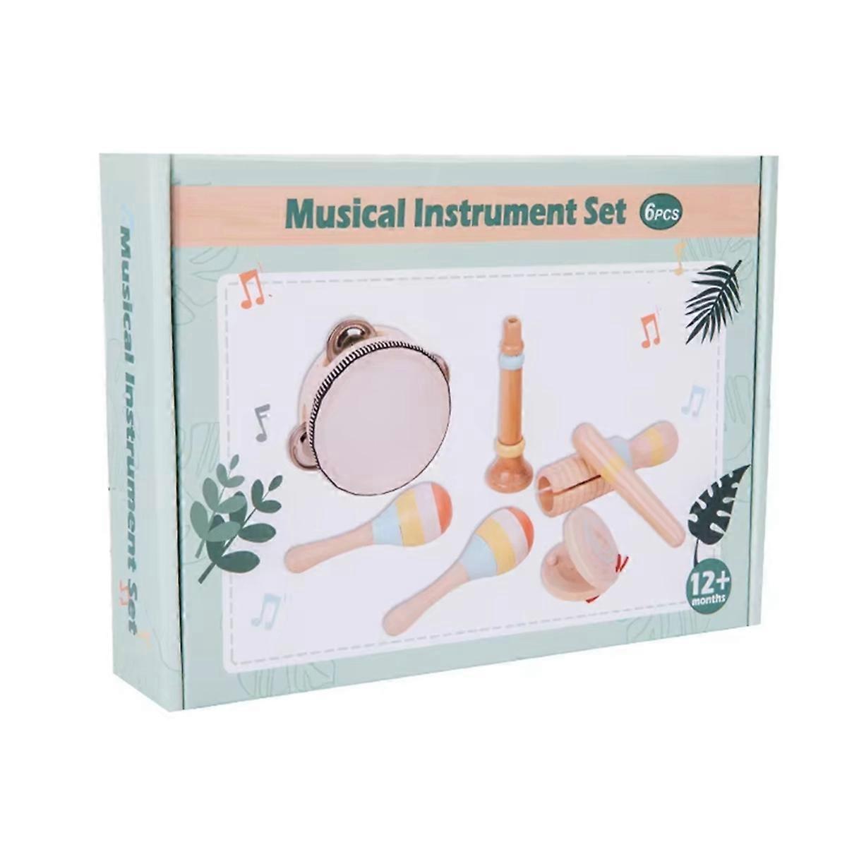 Wooden Music Toys for Toddlers,Percussion Instruments A