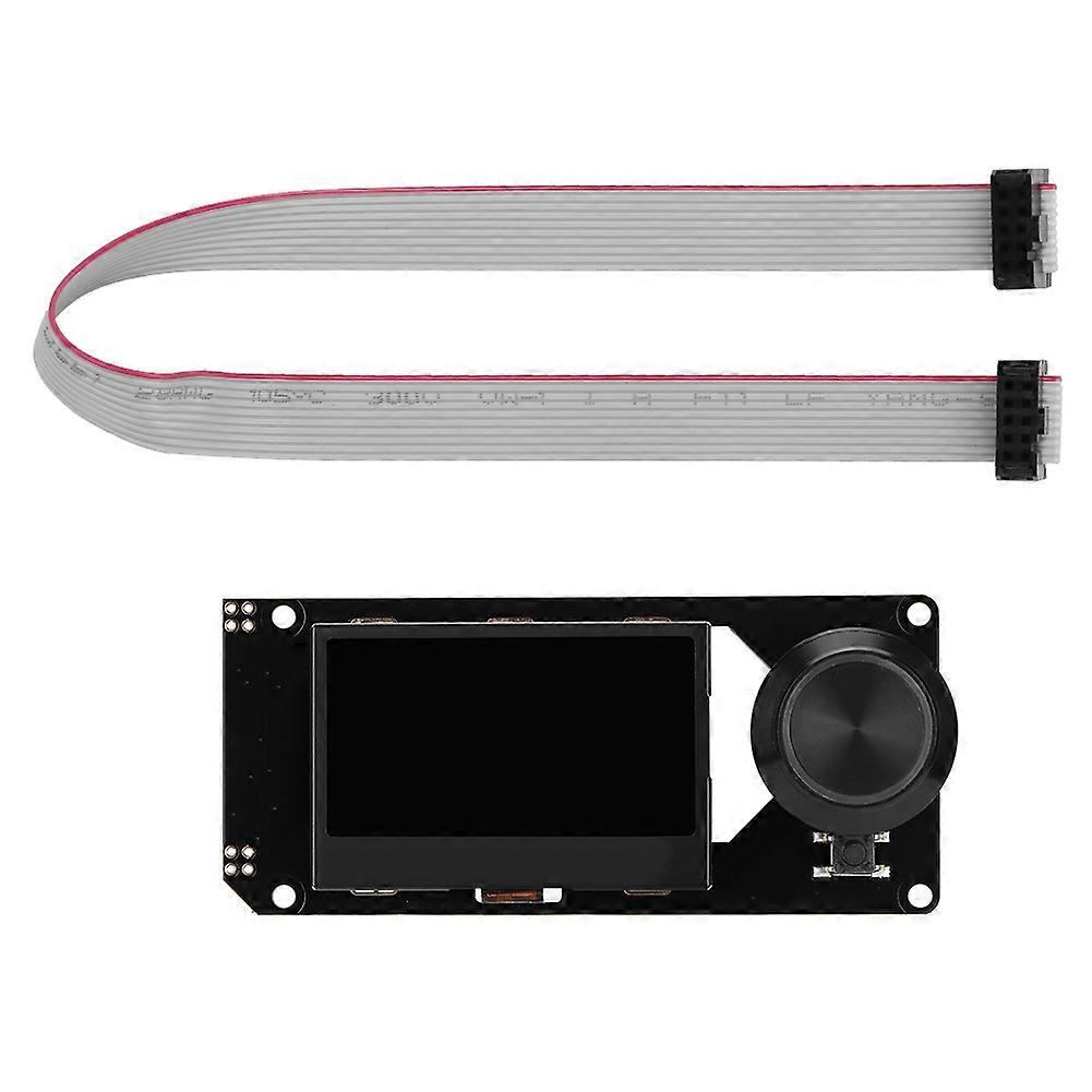 3D Printer Accessory MKS Mini12864 LCD Display Support forMarlin DIY With SD Card(White on Blue