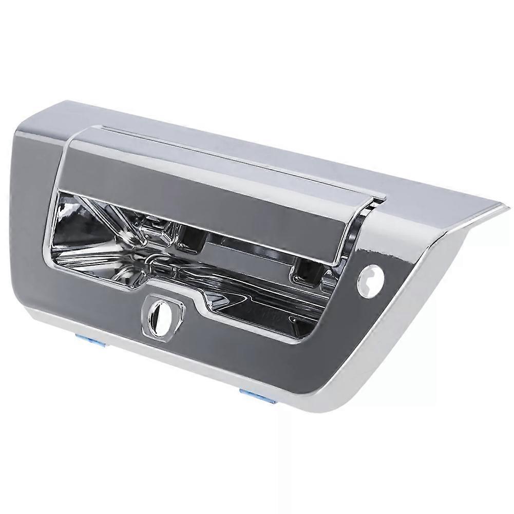 Chrome Handle FL3Z-9943400- FL3Z9943400AA for 2015-2017 Liftgate Latch Handle W/ Camera Keyhole