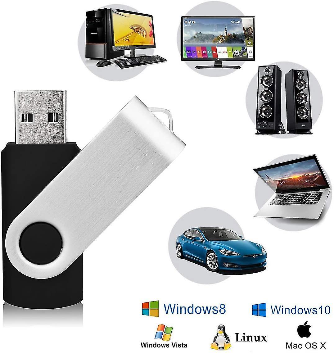 Flash Drive Usb Flash Drive Usb 2.0 High-speed Data Storage Stick