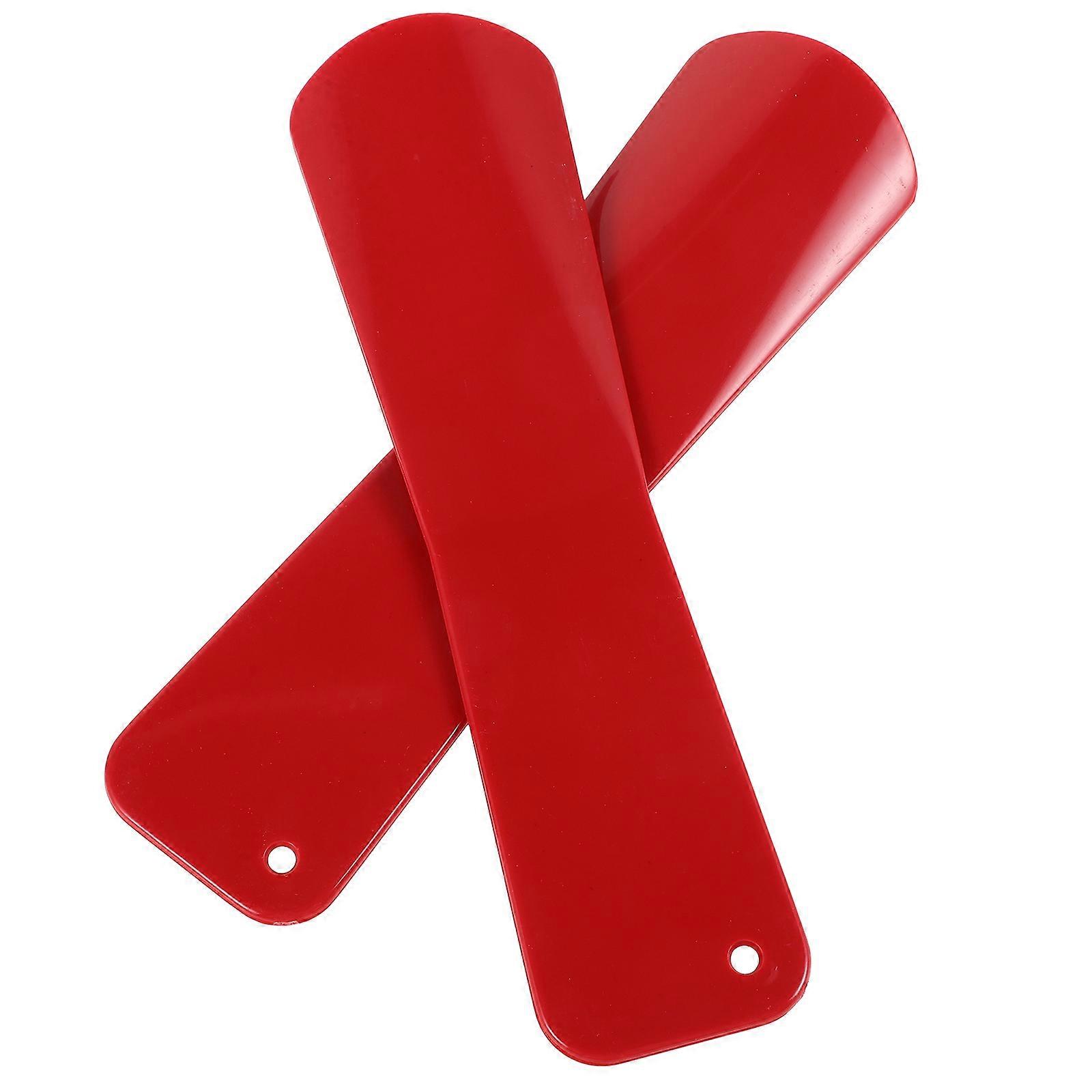 Lazy Shoehorns For Men Shoes Plastic Made Office Use 2Pcs